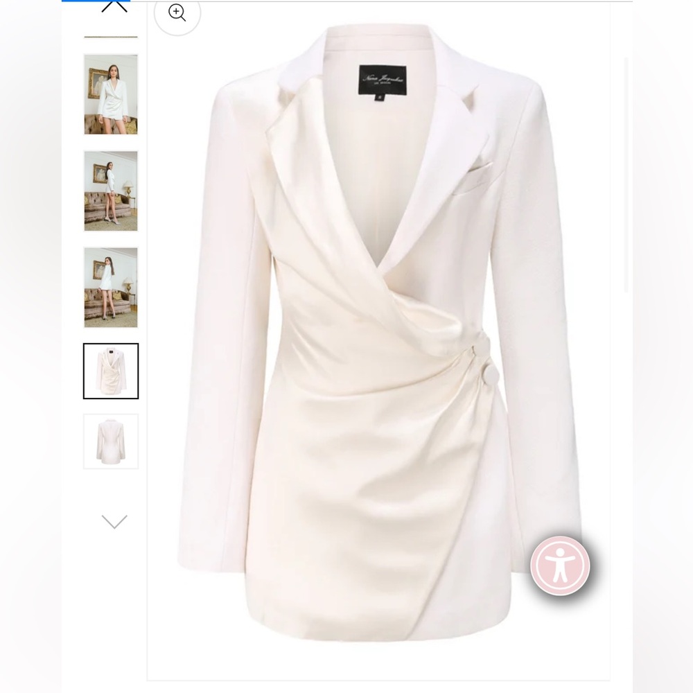 NWT Nana Jacqueline | Elora White Dress